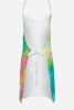 French Bulldog Hippie Dawg Apron Cooking Kitchen Server Baking Crafts Gardening for Adult Women Men, Unisex, Large, Multicolor
