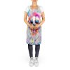 Great Pyrenees Hippie Dawg Apron Cooking Kitchen Server Baking Crafts Gardening for Adult Women Men, Unisex, Large, Multicolor