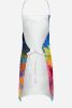 Bernese Mountain Dog Hippie Dawg Apron Cooking Kitchen Server Baking Crafts Gardening for Adult Women Men, Unisex, Large, Multicolor