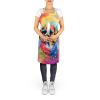 Beagle Hippie Dawg Apron Cooking Kitchen Server Baking Crafts Gardening for Adult Women Men, Unisex, Large, Multicolor