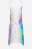 Pug Hippie Dawg Apron Cooking Kitchen Server Baking Crafts Gardening for Adult Women Men, Unisex, Large, Multicolor